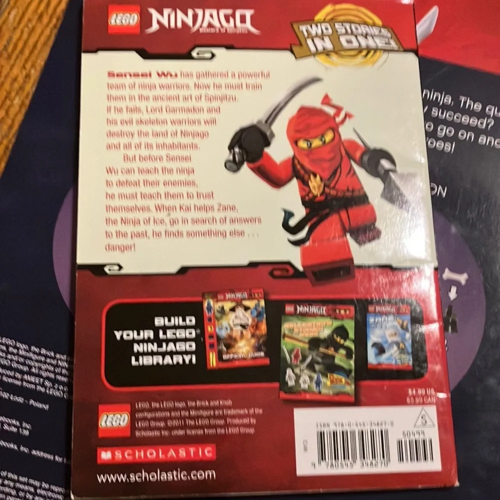 Lego‎ Ninjago & Hero Factory Book Set of Four - comic and reading styles